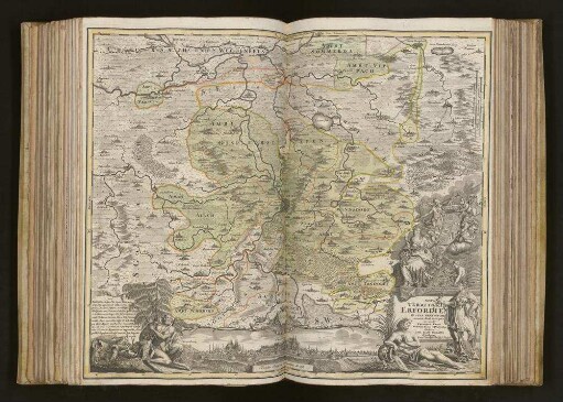 Nova Territorii Erfordien[sis] In Suas Præfecturas accurate divisi descriptio : cui accedit Erfordiæ Urbis exterior Facies et Prospectus