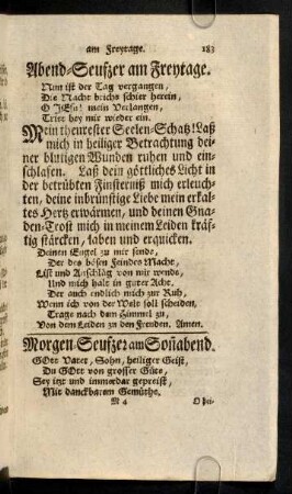 183-192, ... am Sonnabend