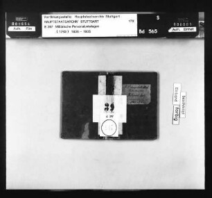Nationalbuch des 3. Jägerbataillons, mit Stab