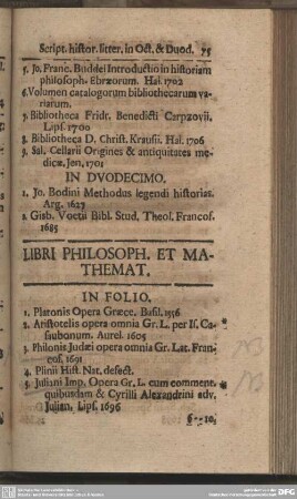 Libri Philosoph. Et Mathemat.