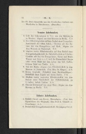 Neuntes Jahrhundert