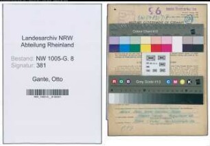 Entnazifizierung Otto Gante , geb. 06.04.1905 (Ingenieur)
