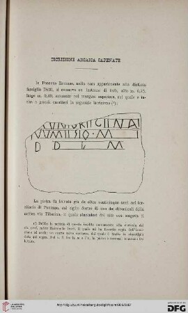 34: Iscrizione arcaica Capenate