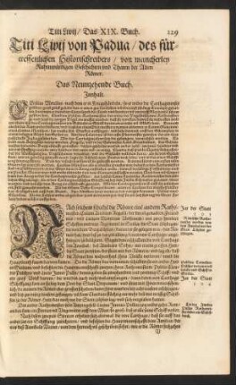 Das Neunzehende Buch.