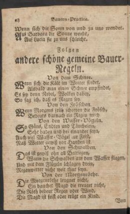 Folgen andere schöne gemeine Bauer-Regeln.