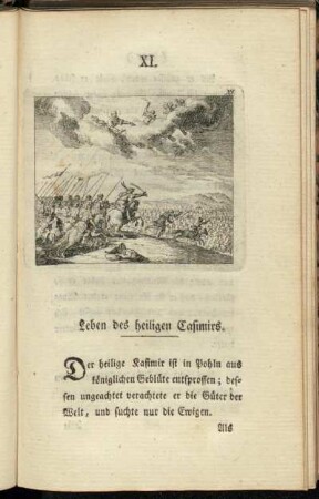 XI. Leben des heiligen Casimirs.