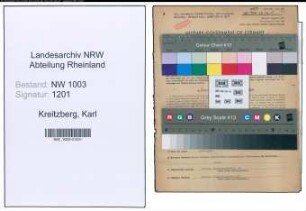 Entnazifizierung Karl Kreitzberg , geb. 23.04.1893 (Garagenmeister)