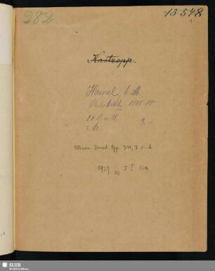 Nr. 7e-h. Haenel, Karl Moritz