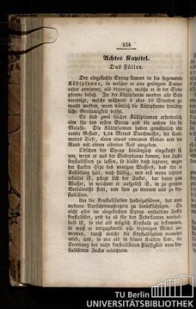 Achtes Kapitel. Das Füllen