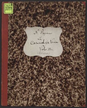 Le carnaval de Venise : op. 10