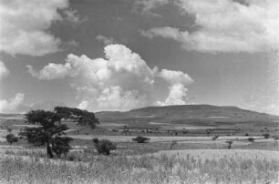 Hochfläche : Blick auf die Hochfläche zwischen Gondar und Debark.