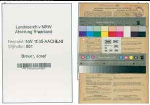 Entnazifizierung Josef Breuer , geb. 23.04.1911 (Kaufmaennischer Angestellter)