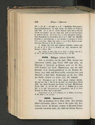 1822. Illiger (Johann Friedrich).