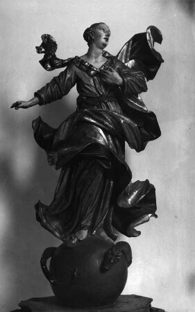 Maria Immaculata : Maria Immaculata (1734?; P. Egell zugeschrieben). Freinsheim, Sankt Peter und Paul