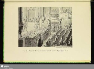 "Teofane" von Pallavicini und Lotti im Dresdner Opernhaus 1719