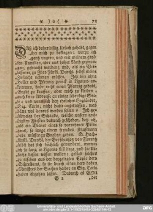 [Das fünfte Capitel. Briefwechsel mit Wansleben, während dessen Aufenthalt in Florentz.]