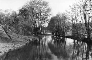 Boxberg/O.L.-Bärwalde. Mühle, Mühlgraben unweit davon