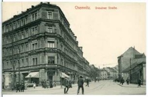 Chemnitz. Dresdner Straße