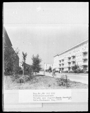 Straße, Eisenhüttenstadt