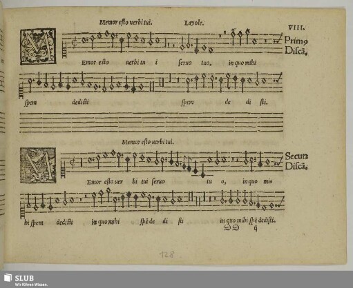VIII. Layolle, Francesco de: Memor esto verbi tui
