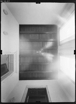 Görlitz-Biesnitz, Kastanienallee 23. Loensches Gut. Herrenhaus (Bezeichnung 1861). Decke