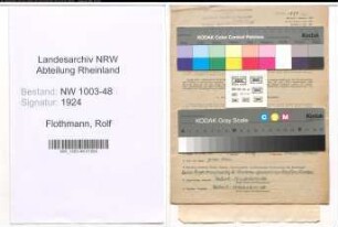 Entnazifizierung Rolf Flothmann , geb. 09.07.1914 (Lehrer)