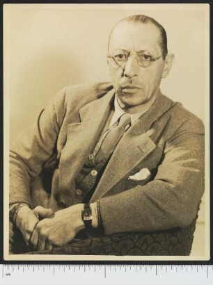 Porträtaufnahme Igor Stravinsky