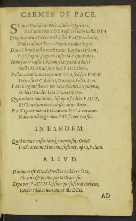 In Eandem.