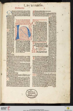 Concordia discordantio canonum (Distinctio I-CI)