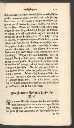 [Zweyhundert fuenf und funfzigster - Zweyhundert acht und sechzigster Brief]