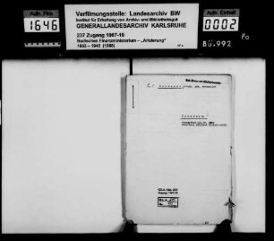 Landauer, Theodor Ehefrau Frieda geb. Würzweiler in Mannheim Käufer: Ludwig Meyer in Ludwigshafen am Rhein Lagerbuch-Nr. 9275 Mannheim