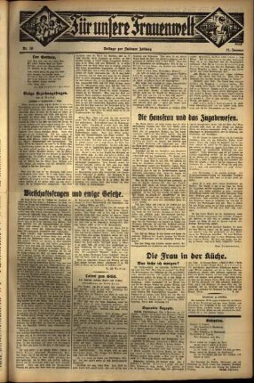 Zweite Ausgabe vom Donnerstag, den 21. Januar 1932.