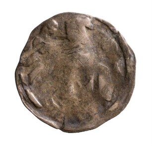 Münze, Pfennig, um 1390/1400 (1373-1415)