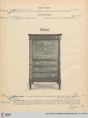 Möbel (Nr. 402-474)