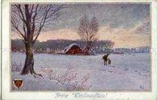 Weihnachtskarte des Deutschen Schulvereins, Nr.403