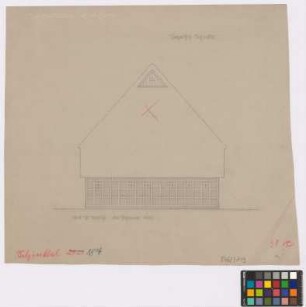 Schinkel ([Landkreis] Osnabrück): Ziegelhof. Scheune (Nord-Ost-Ansicht)