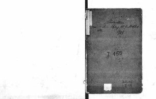 Vermessung 1780 - 1783 Bilk
