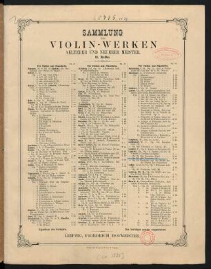 4me concerto (A) : op. 32 ; für Violine und Pianoforte