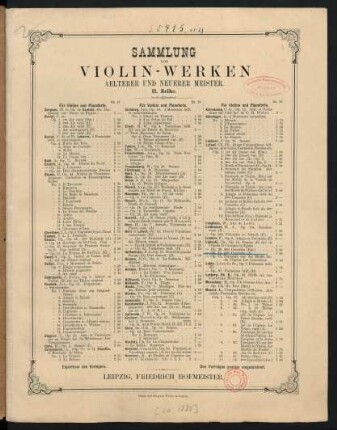 4me concerto (A) : op. 32 ; für Violine und Pianoforte