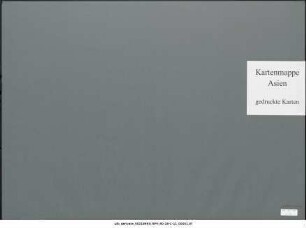 Ost-Turkestan, Mongolei, Mandschurei, Reisen von Sven Hedin, Filchner, Futterer, Stein, Kozlow u.a. : 1905-1910 : Kartensammlung
