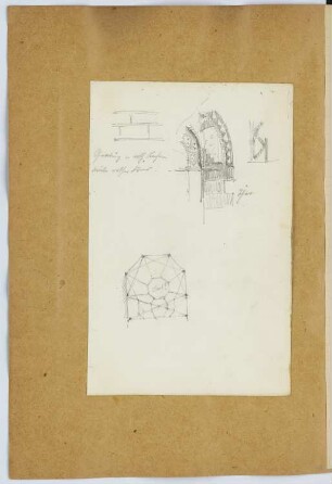 Portal: Details (aus: Skizzen- und Fotoalbum 8)