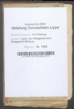 Erblasser: Schiriack, Margaretha, geb. Wilmes: