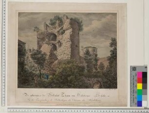 Heidelberger Schloss, der Gesprengte Turm