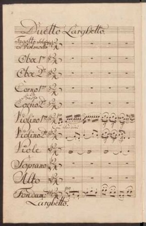 Duetto Soprano e Alto