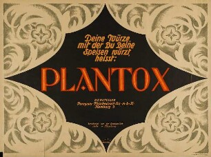 Deine Würze, mit der Du deine Speisen würzt, heißt: Plantox