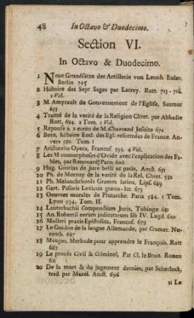 Section VI.
