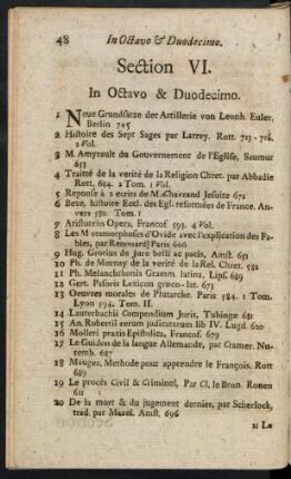 Section VI.