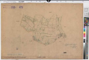 Wettringen (Wettringen), Umlegung Wettringen, Bl. 5 Schätzungsriß Flur 3
