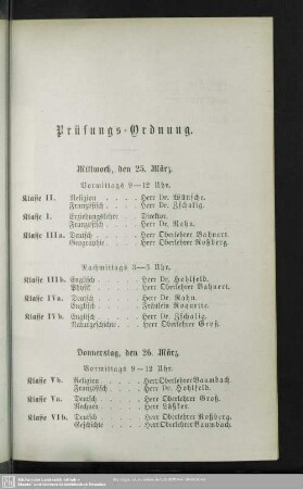 Prüfungs-Ordnung
