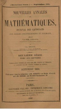Septembre 1880.